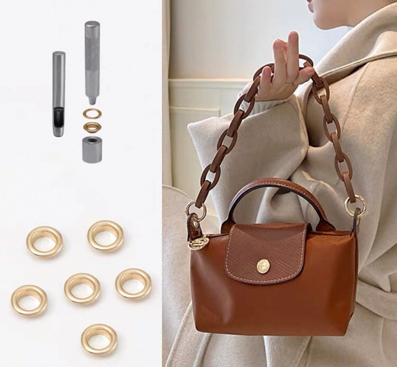 Punzón para cuero (agujero al bolso) - LUXEACCESSORY