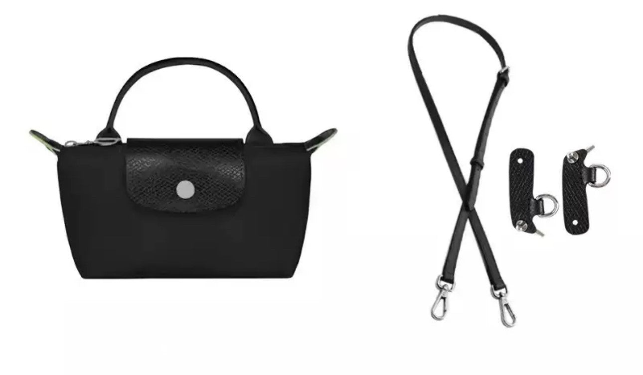 Versión Mejorada - Correa De Bolso Black - LUXEACCESSORY