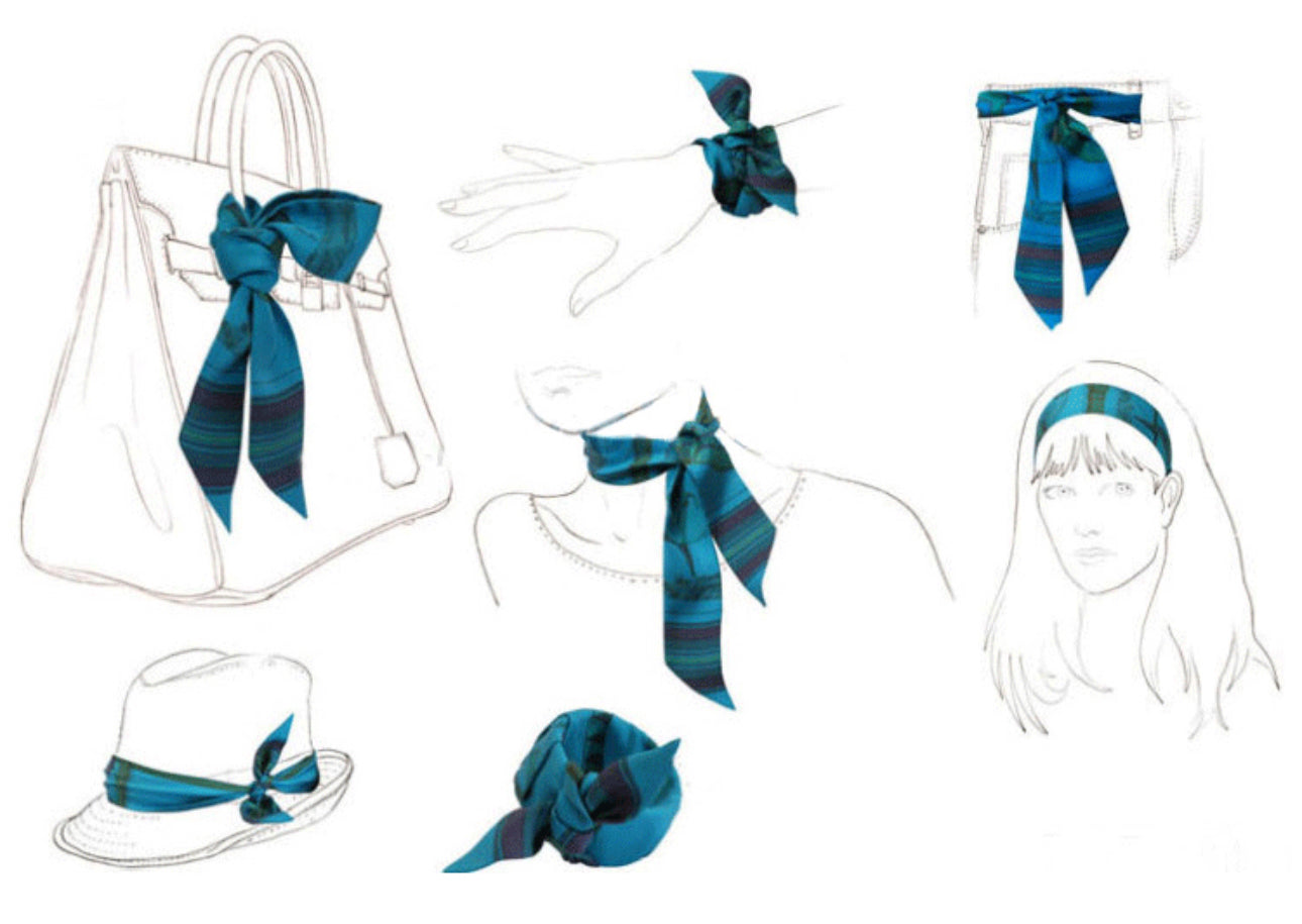 🔥 15-Pañuelo Para Bolso Premium - LUXEACCESSORY