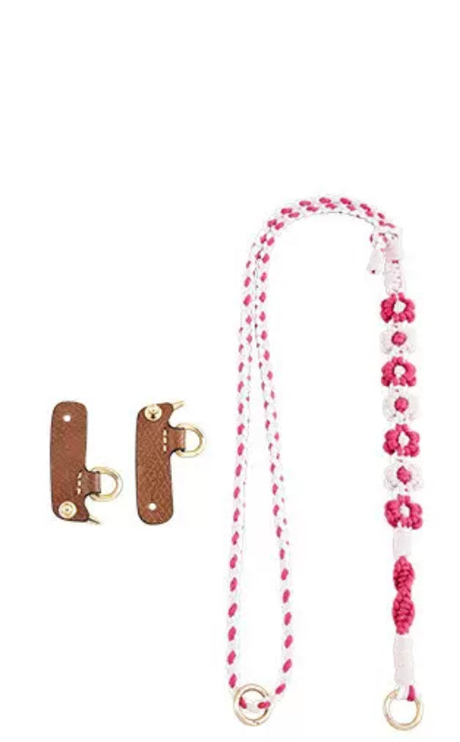 Colección Especial - Correa De Flores Rosa - LUXEACCESSORY