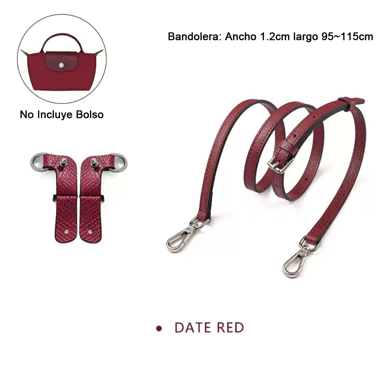 Correa de Bolso Date Red - LUXEACCESSORY