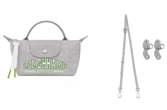 Correa De Bolso Gris University