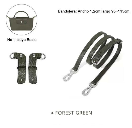Correa de Bolso Forest Green - LUXEACCESSORY